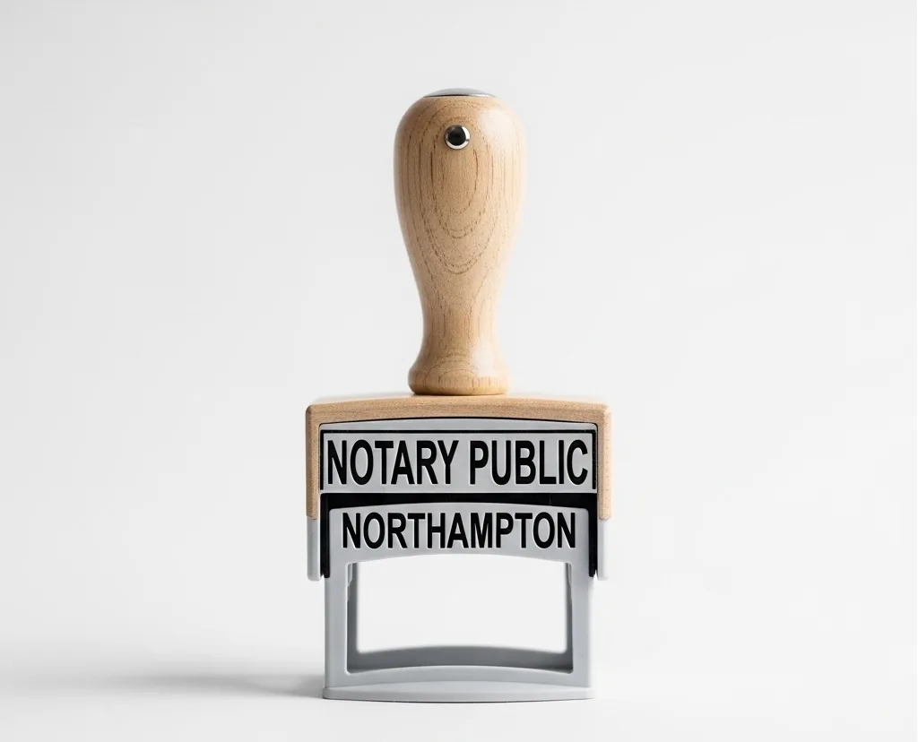 The Notary Northampton official seal stamp